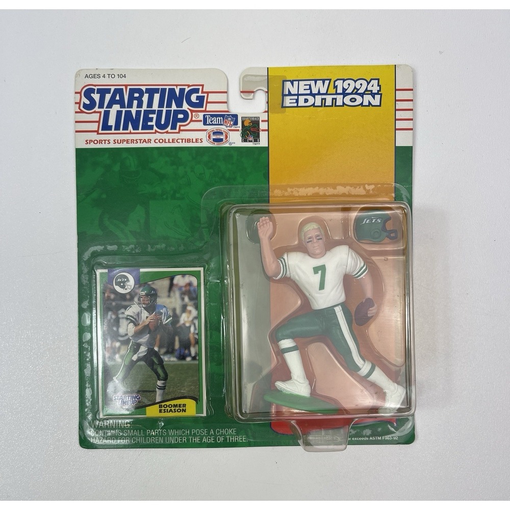 Vintage 1994 BOOMER ESIASON New York Jets Starting Lineup Sealed